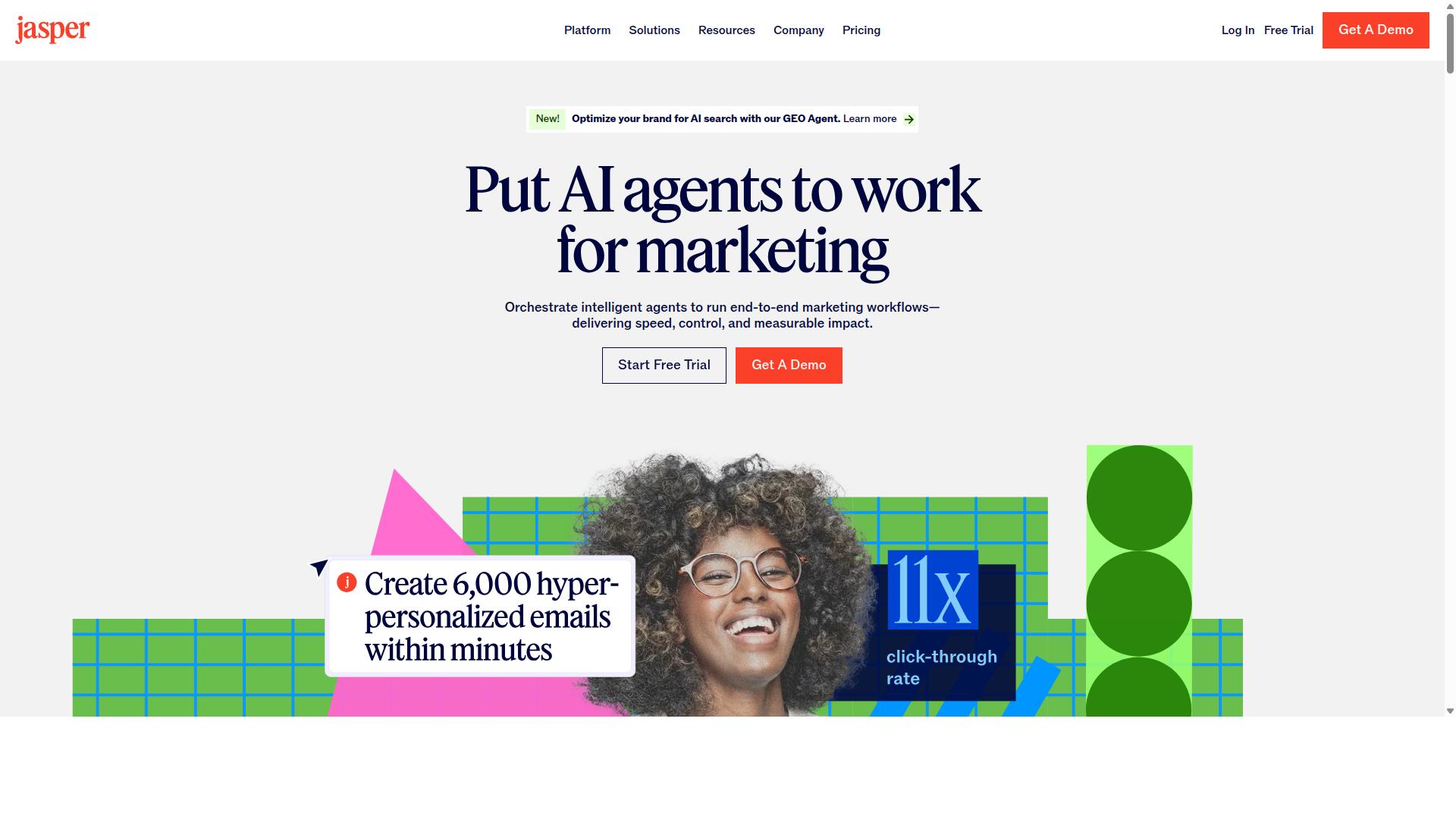 Jasper website